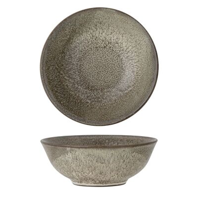 Nohr Bowl, Brown, Stoneware - (D17xH6,5 cm)