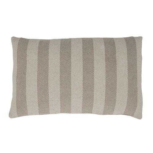 Eden Cushion, Brown, Recycled Cotton - (L85xW50 cm)