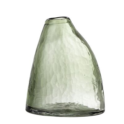 Ini Vase, Vert, Verre - (L16xH19xW12 cm)