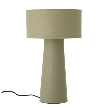 Lampe de table Karl, Vert, Polyester - (D30xH50 cm) 1