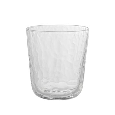 Vaso Asali, Transparente, Vidrio - (D8,5xH9,5 cm, Juego de 4)