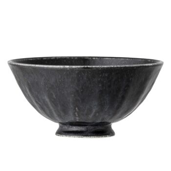 Yoko Bol, Noir, Porcelaine - (D13,5xH6,5 cm, Lot de 4) 1