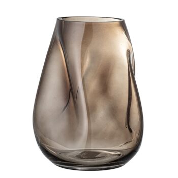 Ingolf Vase, Marron, Verre - (L19,5xH26xW18 cm) 1