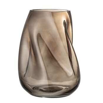 Ingolf Vase, Marron, Verre - (L19,5xH26xW18 cm) 2