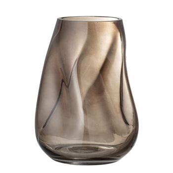 Ingolf Vase, Marron, Verre - (L19,5xH26xW18 cm) 3