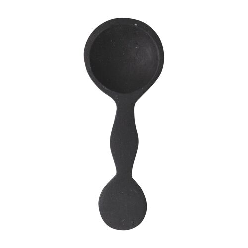 Efi Serving Spoon, Black, Acacia - (L12,5xH1,5xW4,5 cm)