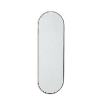 Miroir Samaki, Gris, Verre - (L15xH45xW1,5 cm)