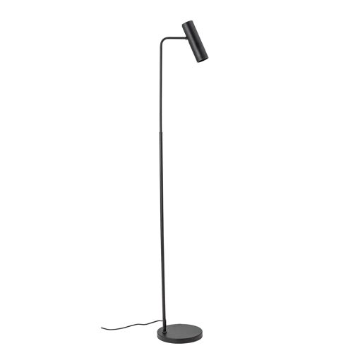 Roberto Floor Lamp, Black, Metal - (L25,5xH155xW23 cm)