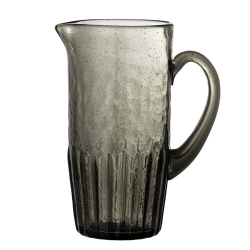 Anora Jug, Grey, Glass - (L17xH21xW10 cm)