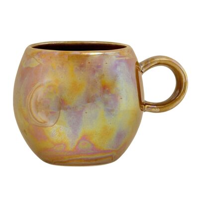 Paula Cup, Dark Brown, Stoneware - (D8,5xH8 cm)