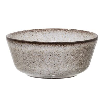Sandrine Bowl, Grey, Stoneware - (D8xH3,5 cm)