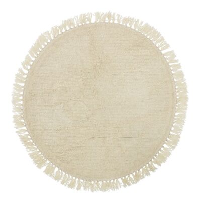 Tapis Lenea, Nature, Laine - (D110 cm)