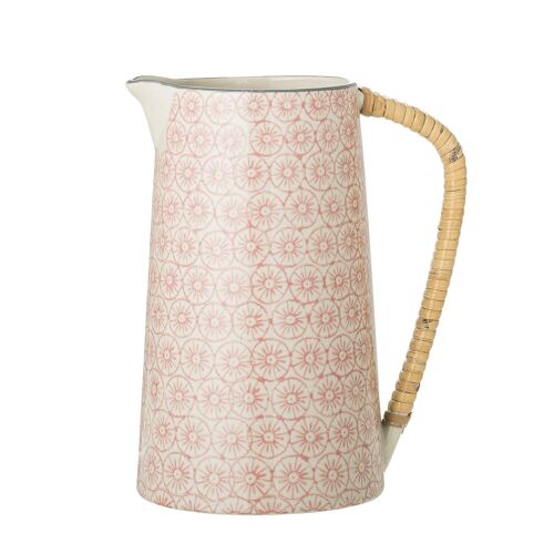 Cécile Jug, Rose, Stoneware - (D10xH17 cm)