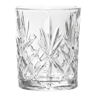 Sif Trinkglas, Klar, Glas - (D8xH10 cm)