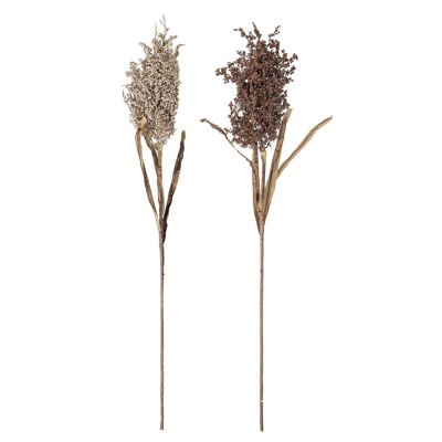 Assiba Deco Flower, Naturaleza, Flores artificiales - (H90 cm, Juego de 2)