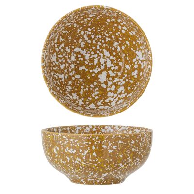 Carmel Bowl, Brown, Stoneware - (D15,5xH8 cm)