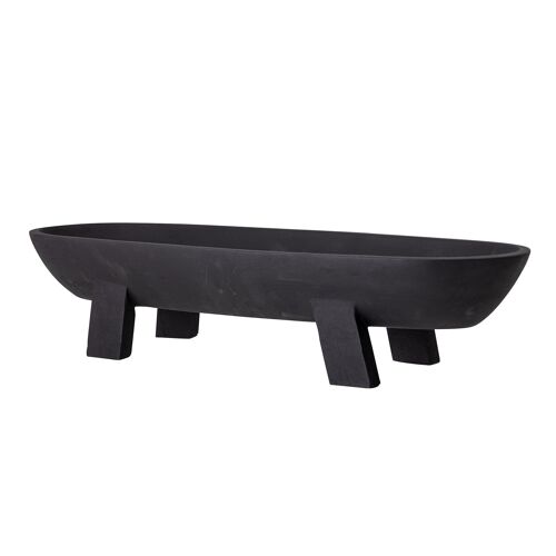 Eina Tray, Black, Mango - (L54xH11,5xW15,5 cm)