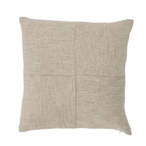 Afra Cushion, Nature, Cotton - (L40xW40 cm)