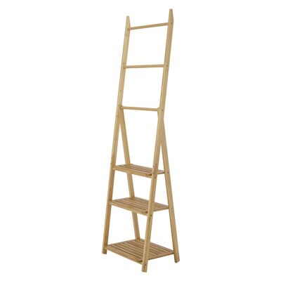 Scaffale portaoggetti Aden, natura, bambù - (L47xH160xW33 cm)