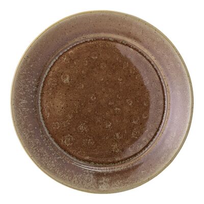 Pixie Plate, Brown, Stoneware - (D28 cm)