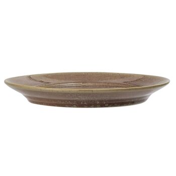 Assiette Pixie, Marron, Grès - (D28 cm) 2