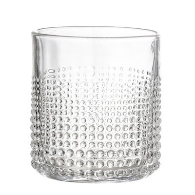 Gro Trinkglas, Klar, Glas - (D8xH8,5 cm)