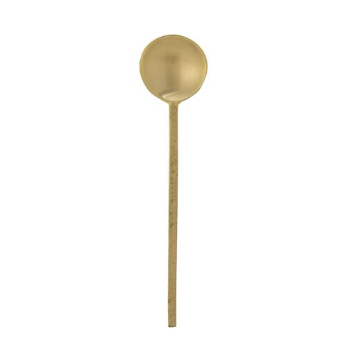 Serra Spoon, Gold, Brass - (L21xH1xW5 cm)