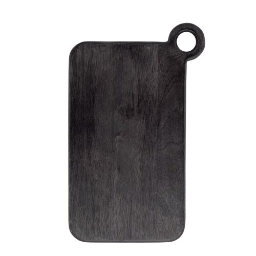 Cujo Cutting Board, Black, Mango - (L40xH1,5xW25 cm)