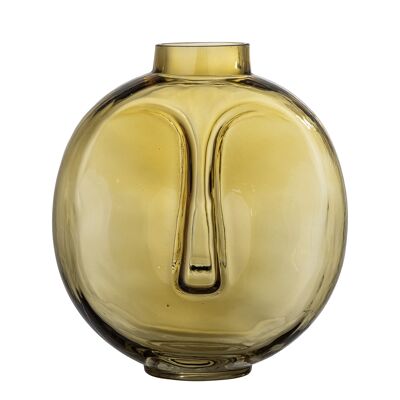 Daisi Vase, Braun, Glas - (L22xH24xB13 cm)