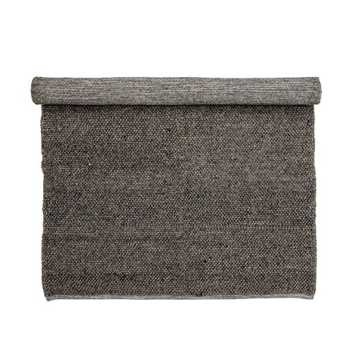 Madeleine Rug, Grey, Wool - (L210xW150 cm)