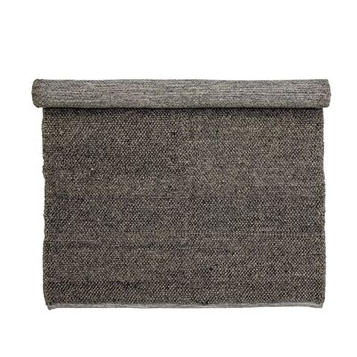 Madeleine Rug, Grey, Wool - (L210xW150 cm)