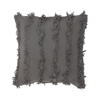 Evia Cushion, Grey, Cotton - (L45xW45 cm)