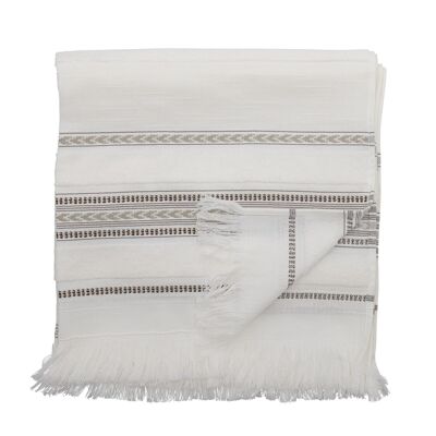 Lovina Towel, White, Cotton - (L140xW70 cm)