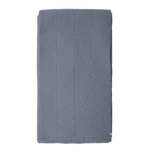 Frema Bedspread, Blue, Polyester - (L200xW140 cm)