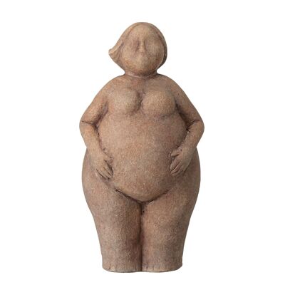 Sidsel Deco, Marrone, Terracotta - (L13xH25xL10 cm)