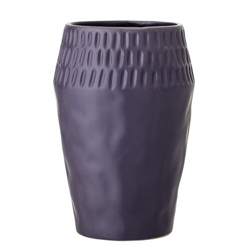 Jack Vase, Purple, Stoneware - (D12xH18 cm)
