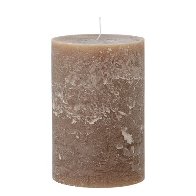 Rustic Candle, Nature, Parafin - (D10xH15 cm)