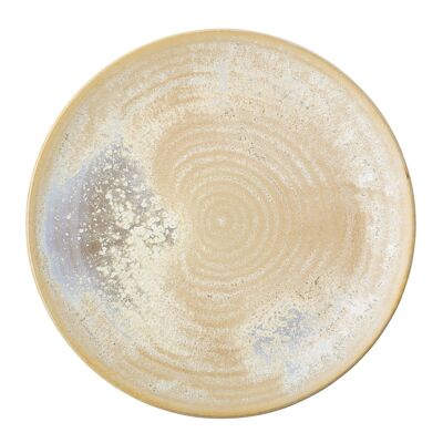 Thea Plate, Nature, Stoneware - (D21 cm)