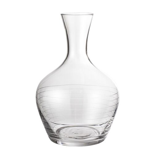 Alva Decanter, Clear, Glass - (D16xH24 cm)