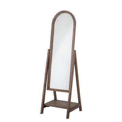 Miroir Cathia, marron, mangue - (L47xH157,5xL46 cm)