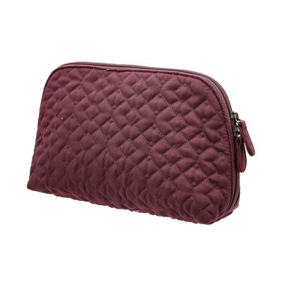 Cosmetic Bag, Red, Polyester - (L23xH15xW7 cm)