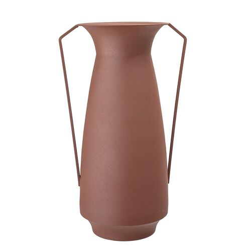 Rikkegro Vase, Brown, Metal - (D18xH40xW25 cm)