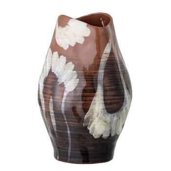 Vase Obsa, Marron, Grès - (D20xH30 cm) 2
