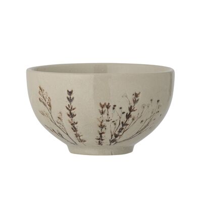 Bea Bowl, Nature, Stoneware - (D11,5xH6,5 cm)