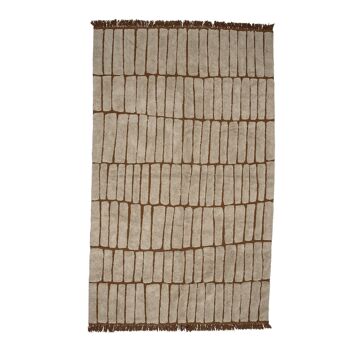 Tapis Metin, marron, coton - (L300xl200 cm) 2