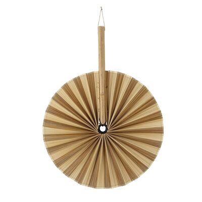 Macia Wall Decor, Yellow, Bamboo - (D37xH50 cm)