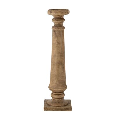 Pedestal Noore, Naturaleza, Mango - (L13xH46xW13 cm)