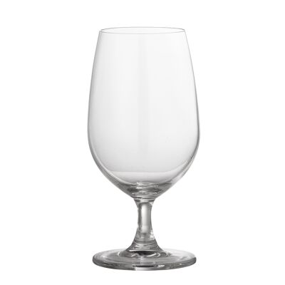 Lars Beer Glass, Clear, Glass - (D8xH16,5 cm)