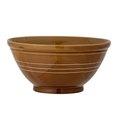 Lynett Bowl, Brown, Stoneware - (D26xH12,5 cm)