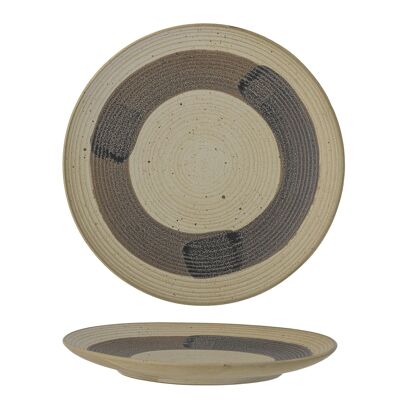 Plato Solange, Naturaleza, Gres - (D27,5 cm)